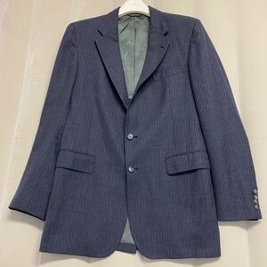 Vintage Cricketeer Men’s Blazer Suit Jacket Sports Coat Harris & Frank 1990s 90s